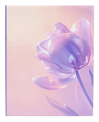 Album na zdjęcia w rozmiarze 10x15 - 304 zdjęcia do wsuwania - 10x15/304 DREAM FLOWER- różowy -  kwiaty