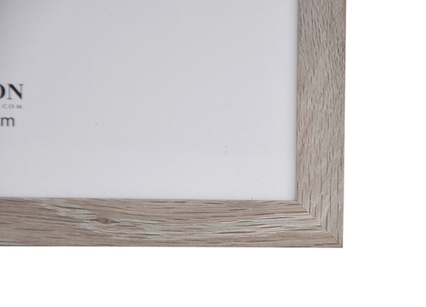 Ramka drewnopodobna - naturalna - format A4 21x29,7 cm - kolor naturalny beżowy - D1721