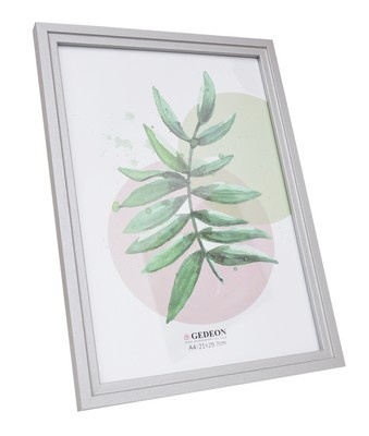Ramka drewnopodobna - naturalna - format A4 21x29,7 cm- kolor szary - E321