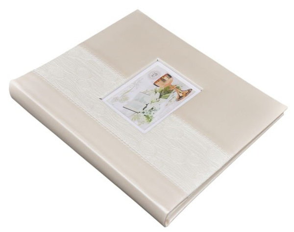 Album tradycyjny KOMUNIJNY DBCS20 HEARTBEAT 20 kart - ecru - kremowe karty