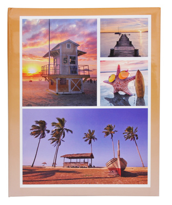Album na zdjęcia w rozmiarze 10x15 - 304 zdjęcia do wsuwania - 10x15/304 SUNSET - Pomarańczowy - widoczki 