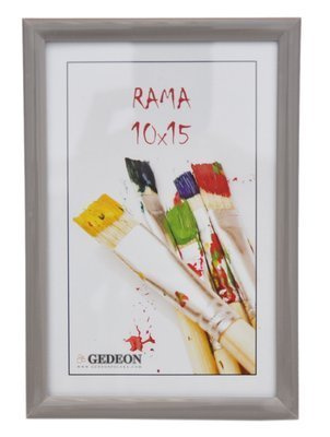 Ramka 10x15 cm - Szara