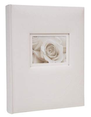 Album na zdjęcia na 50 zdjęć w rozmiarze 13x18 cm LOVE WHITE - biały