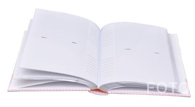 Album na 200 zdjęć w rozmiarze 10x15 cm - do wsuwania - 2071 LOVELY HEARTS - Różowy - serduszka