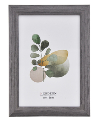 Ramka drewnopodobna - naturalna - format 10x15 cm- kolor grafitowe drewno - D1910