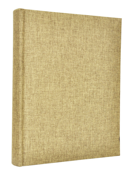 Album na zdjęcia w rozmiarze 10x15 cm - 200 zdjęć do wsuwania - LINEN OLIVE - oliwkowy - płótno