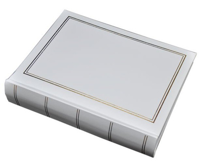 Album na 100 zdjęć w rozmiarze 15x21 cm do wsuwania - 15x21/100 CLASSIC - Biały