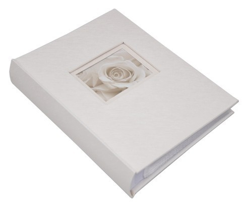 Album na zdjęcia na 50 zdjęć w rozmiarze 13x18 cm LOVE WHITE - biały