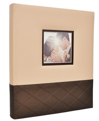 Album na zdjęcia do wklejania tradycyjny DBCS30 CENTURY  - 30 kart - Kawa z mlekiem  - CZARNE KARTY