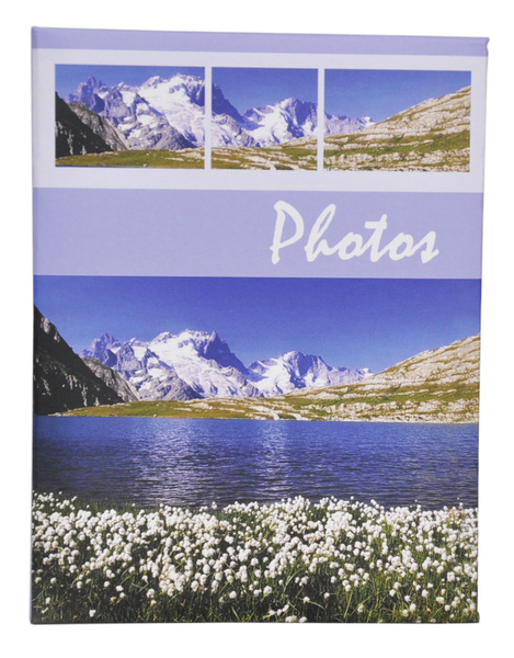 Album na 100 zdjęć w rozmiarze 10x15 cm do wsuwania - 10x15/100 SUMMER 1- klejony - zielony - widoczki