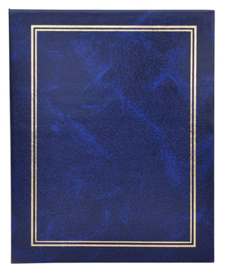 Album na 200 zdjęć do wsuwania - zdjęcia w rozmiarze 10x15 cm 10x15/200 CLASSIC - Granatowy - czarne karty