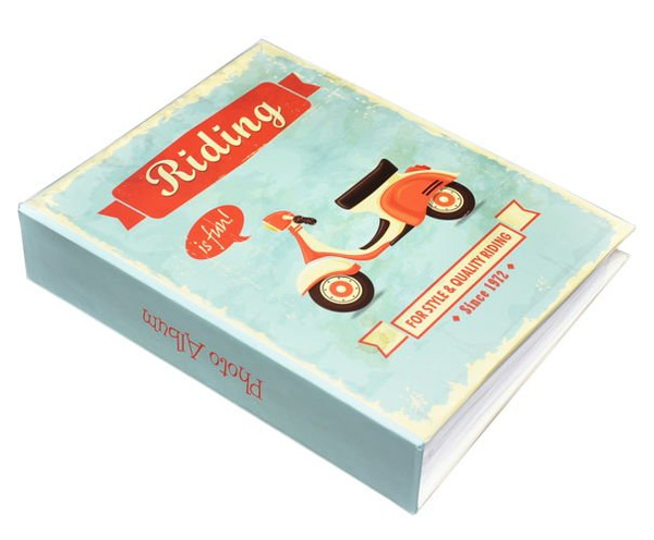 Album 10x15/200 RIDE - Zielony - motocykl