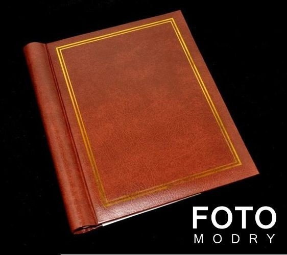 Album na zdjęcia Samoprzylepny / pod folię - 20 kart 40 stron - DRS20V CLASSIC - Brązowy