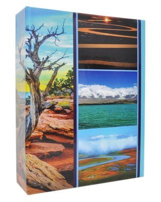 Album na 304 zdjęcia w rozmiarze 10x15 cm - do wsuwania - PARADISE - Kolorowy - widoczki - na zdjęcia z wakacji