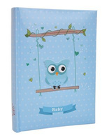 Album na 50 zdjęć w formacie 10x15 cm - BIRD - Niebieski