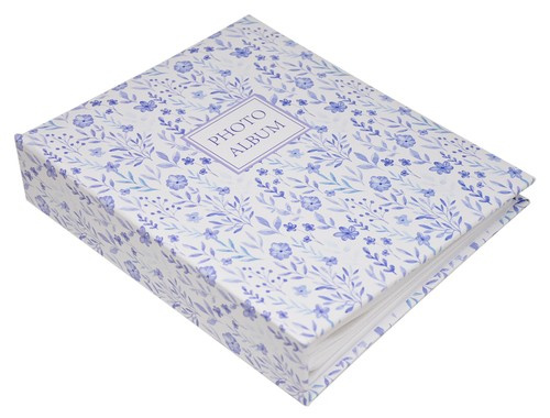 Album na zdjęcia 304 zdjęcia w rozmiarze 10x15 cm FRESH - 10x15/304 - klejony - Biały - kwiecisty wzór