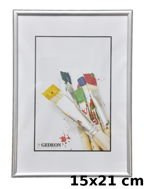 Ramka na zdjęcia w formacie 15x21 cm - srebrna