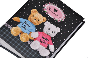 Album 10x15/100 BEARS - Czarny