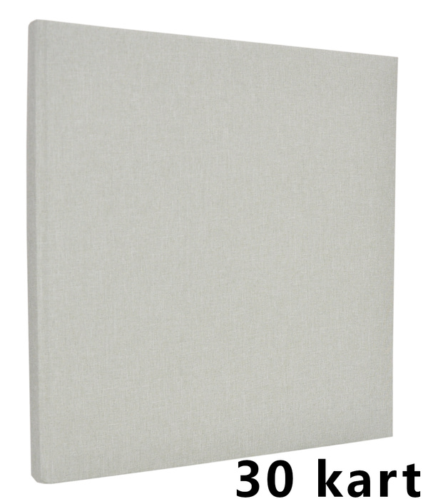 Album na zdjęcia do wklejania tradycyjny DBCL30 - LINEN SAGE - Szałwiowy - 30 kart 60 stron - Kremowe karty