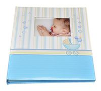 Album tradycyjny DBCS20 - BABY CHART - Niebieski - Niebieskie (turkusowe) Karty