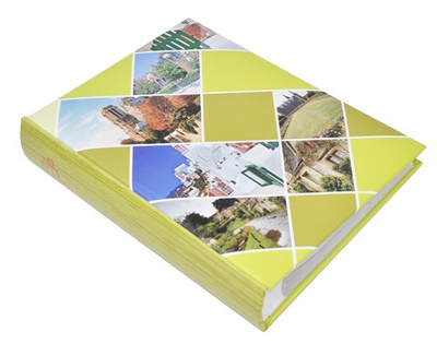 Album na zdjęcia w rozmiarze 10x15 cm - 200 zdjęć do wsuwania - MAY - Zielony - widoki - góry