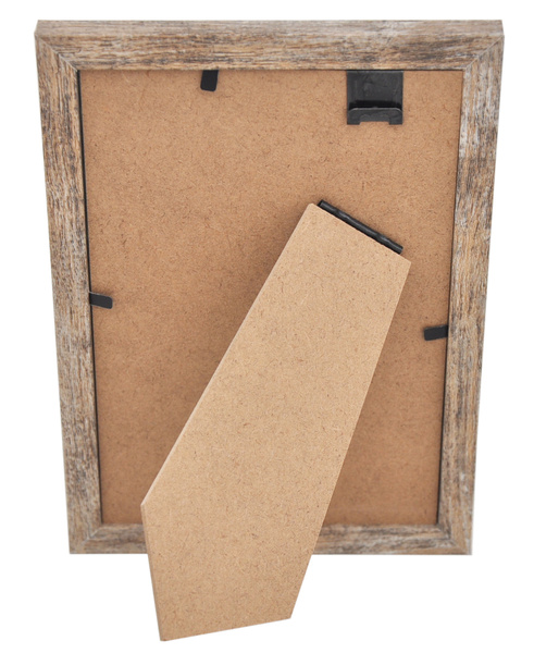 Ramka drewnopodobna - naturalna postarzana - format 10x15 cm- kolor naturalny jasny - D2110