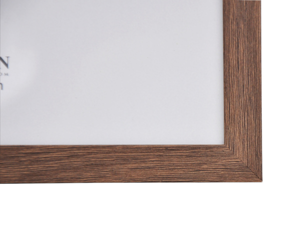 Ramka drewnopodobna - naturalna - format A4 21x29,7 cm - kolor naturalny brązowy - D1421