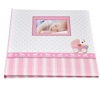 Album tradycyjny DBCSS10 BUGGY - różowy - Kremowe Karty