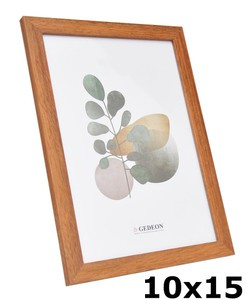 Ramka drewnopodobna - naturalna - format 10x15 cm- kolor naturalny - D1010