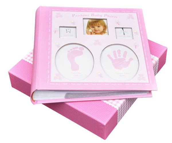 BABY KD46200WB Album 10x15/200 - Różowy