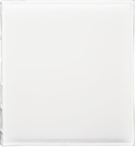 Album tradycyjny 50 kart 100 stron WHITE - ecru - CZARNE KARTY DBCL50