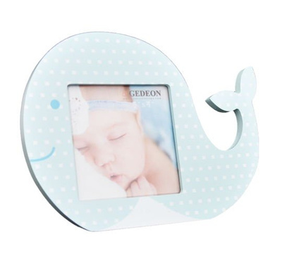 Ramka dziecięca 10x10 B1446 - niebieska