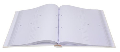 Album na zdjęcia w rozmiarze 10x15 - 500 zdjęć do wsuwania - 10x15/500 LINEN BLACK - czarny - materiałowy 