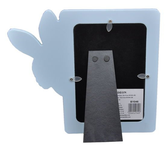 Ramka dziecięca 10x15 B1046 - niebieska - króliczek