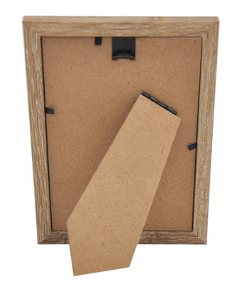 Ramka drewnopodobna - naturalna - format 10x15 cm- kolor naturalny jasny - D910