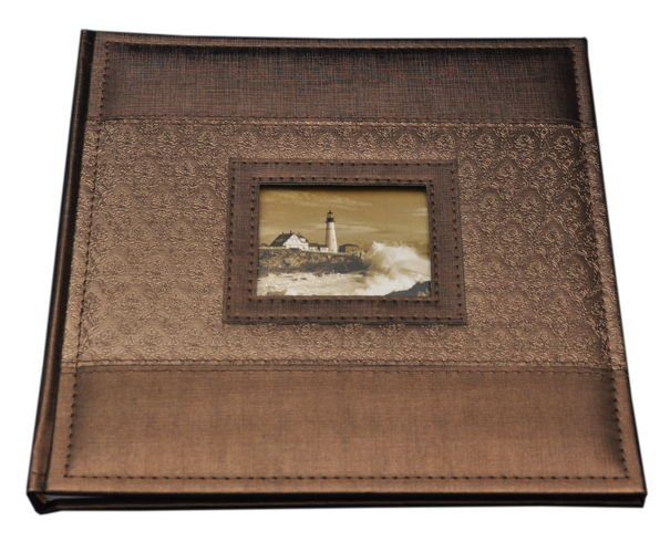 Album tradycyjny DBCSS20 FASHION - Brązowy - Kremowe Karty