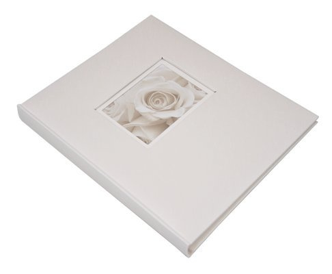 Album na zdjęcia do wklejania tradycyjny - DBCS20 JUSTLOVE - 20 kart - Biały - kremowe karty