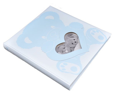 Album tradycyjny FA-906 - Niebieski - Białe Karty