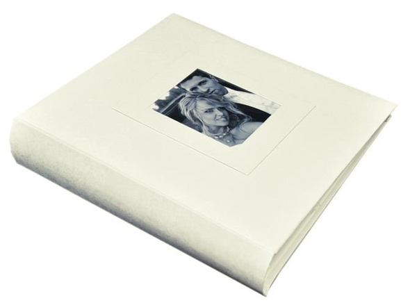 Album tradycyjny DBCL50 - AMORE - Jasno kremowy - Białe Karty