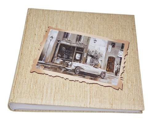 Album na zdjęcia do wklejania tradycyjny - FA 5122 RETRO LOOK -  beżowy - Białe Karty