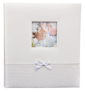 Album Tradycjny 50 kart BRIDAL- srebrny - CZARNE KARTY
