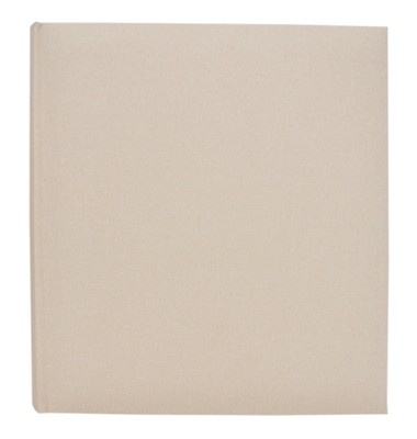 Album na zdjęcia do wklejania tradycyjny DBCL50 - LINEN SAND - Piaskowy - 50 kart 100 stron - Kremowe karty