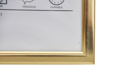 Ramka na zdjęcia plakat dyplom w rozmiarze 20x30 cm - złota - PRIMO DORE
