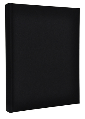 Album na zdjęcia w rozmiarze 10x15 cm - 200 zdjęć do wsuwania - LINEN BLACK - Czarny - płótno
