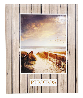Album na zdjęcia w rozmiarze 10x15 - 304 zdjęcia do wsuwania - 10x15/304 BEACH - beżowy -  widoczki