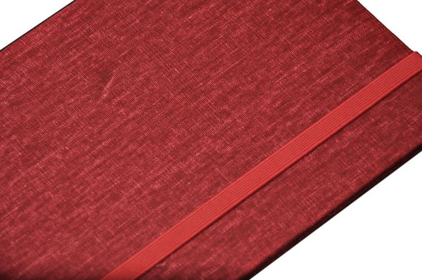 Album harmonijka typu jamnik 15x20/12 - LP-1285 CANVAS - Bordowy