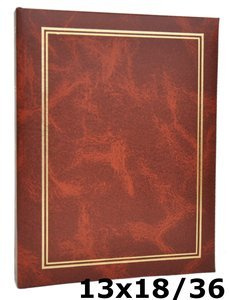 Album na 36 zdjęć w formacie 13x18 cm CLASSIC- brązowy