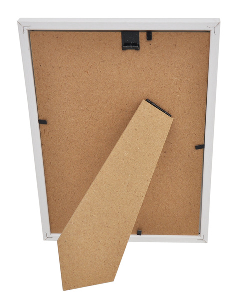 Ramka drewnopodobna - naturalna - format 15x21 cm- kolor biały - K415 - drewno okleinowane