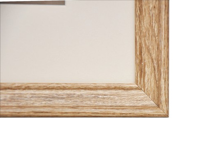 Ramka na zdjęcia dyplom plakat w formacie 30x40 cm lub A4 21x29,7 cm z passe-partout - kolor beżowy - Villa