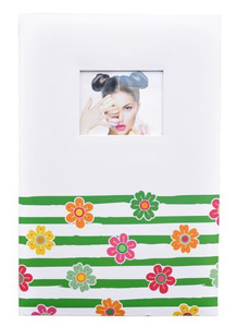Album na zdjęcia 10x15/402 Shininh Flowers - granatowy - 9404